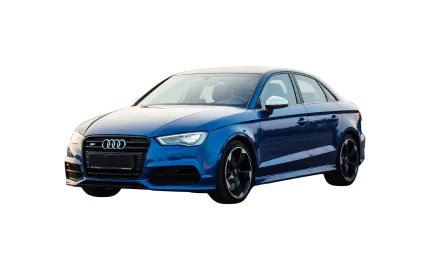 blue Audi A3