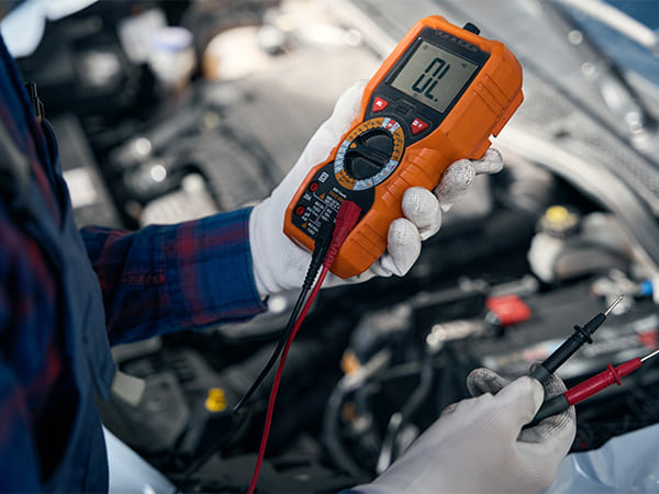 Alternator Testing with Multimeter