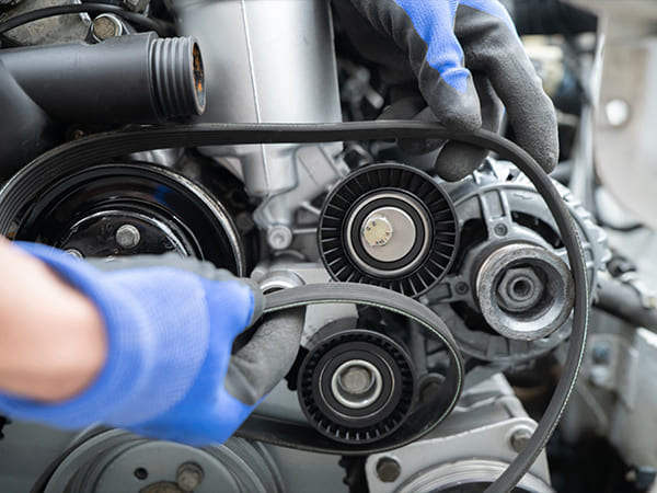 Engine Belt Service Purpose