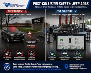 Jeep Wrangler death wobble caused by track bar bushings, misaligned steering geometry, and loose components, affecting stability and handling.